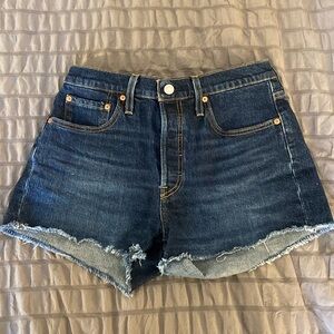 Levi's Women's 501 Original Shorts, Salsa Shaker (Waterless), sz 28